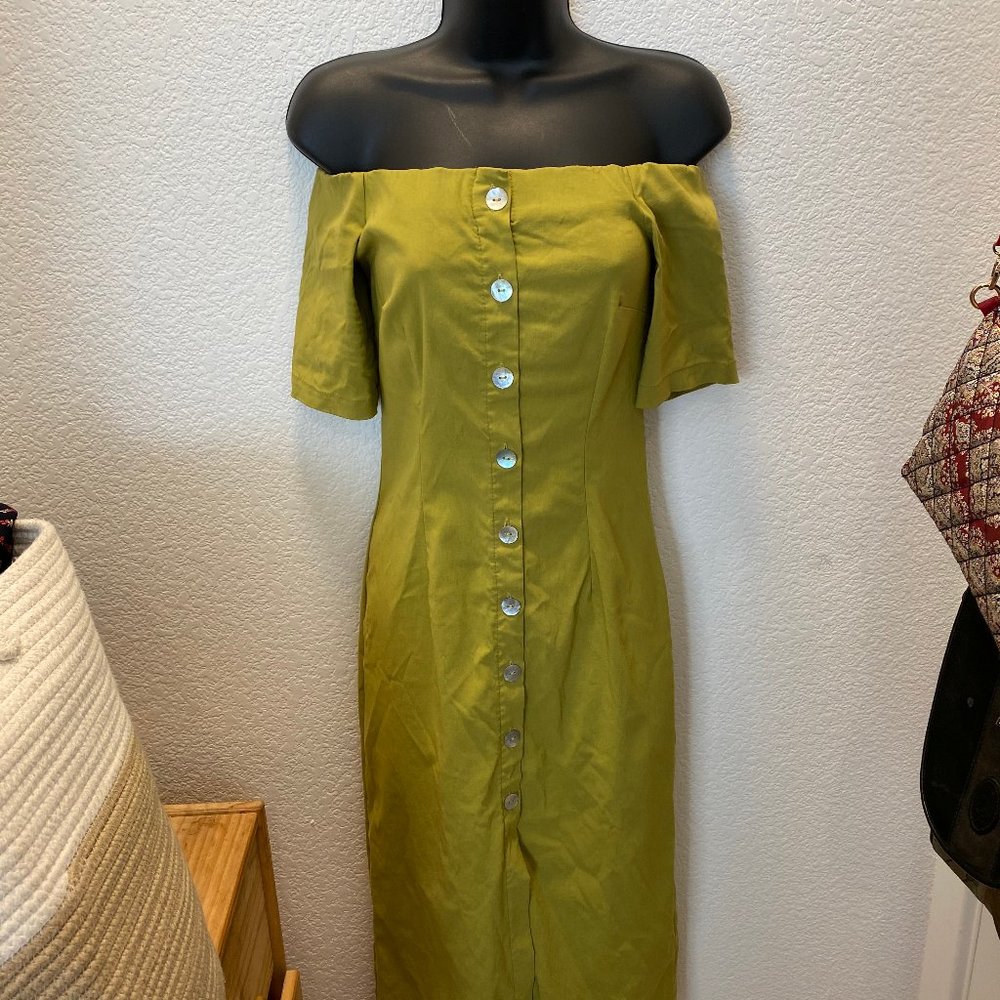 Paloma Wool Off the Shoulder Dress Sz 34/XS